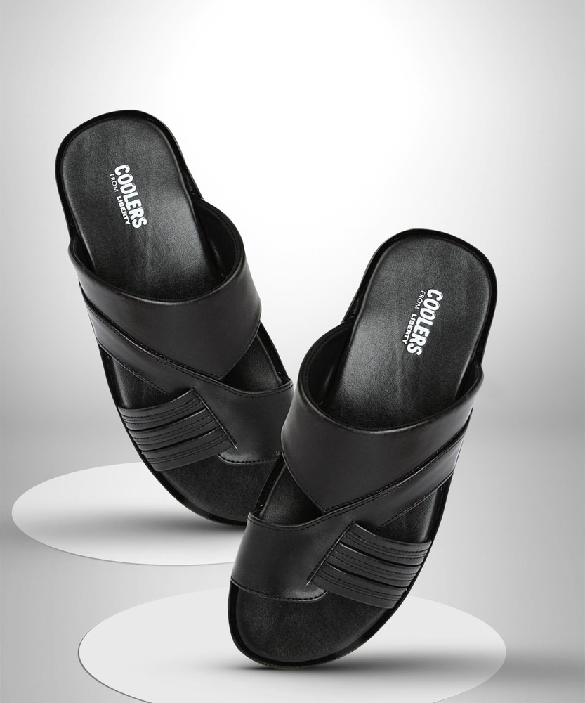 Coolers Formal Black Slippers For Mens DON By Liberty