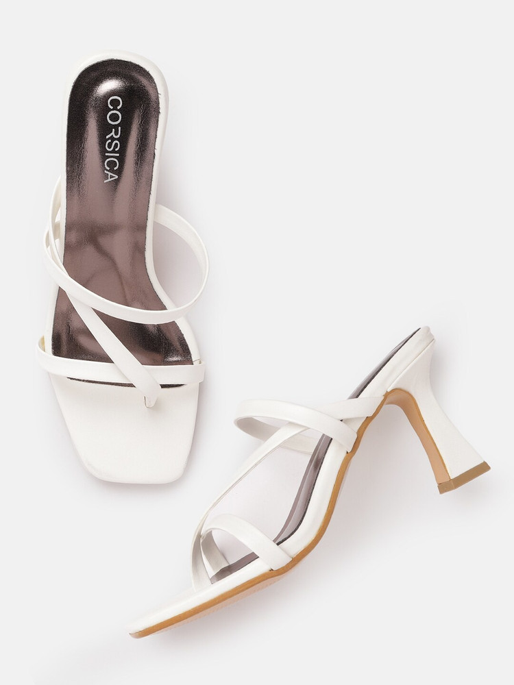 White criss sales cross heels