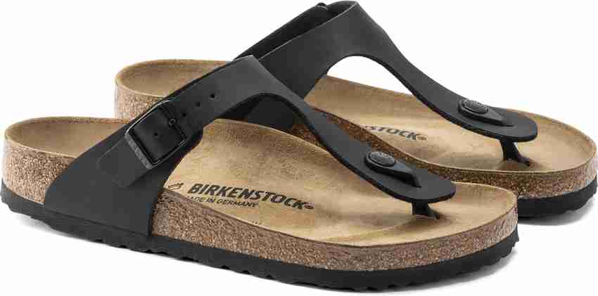 Birkenstock gizeh zwart discount lak