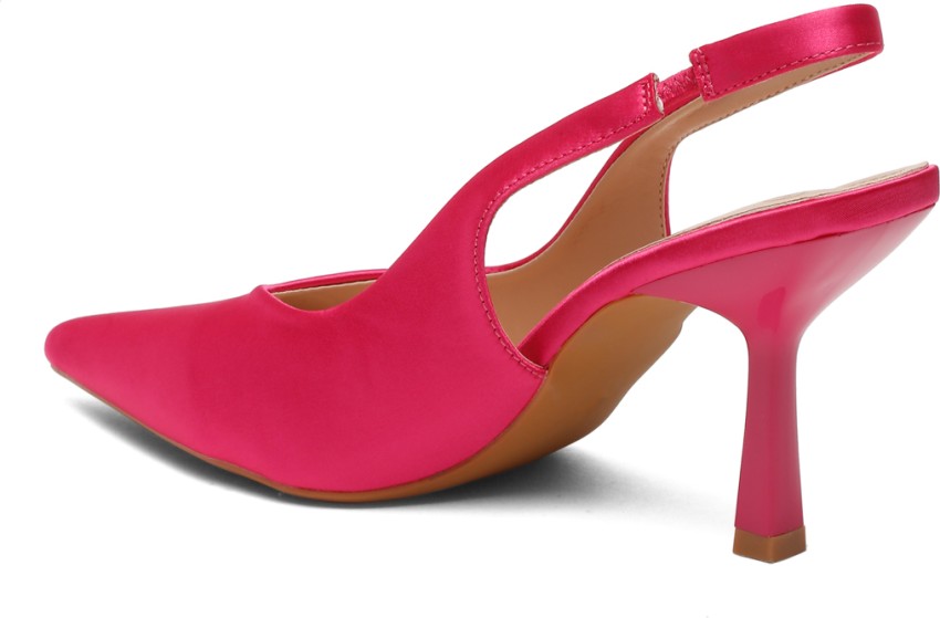 Fuchsia pink best sale heels women's shoes