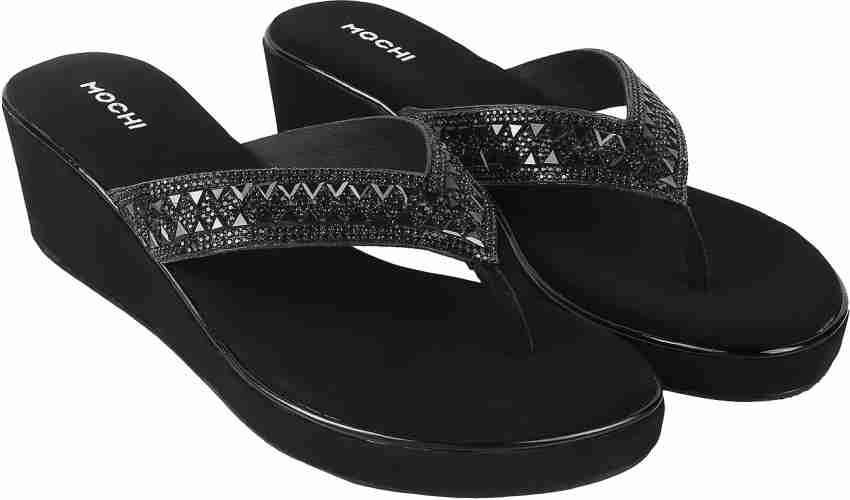 Mochi discount black wedges