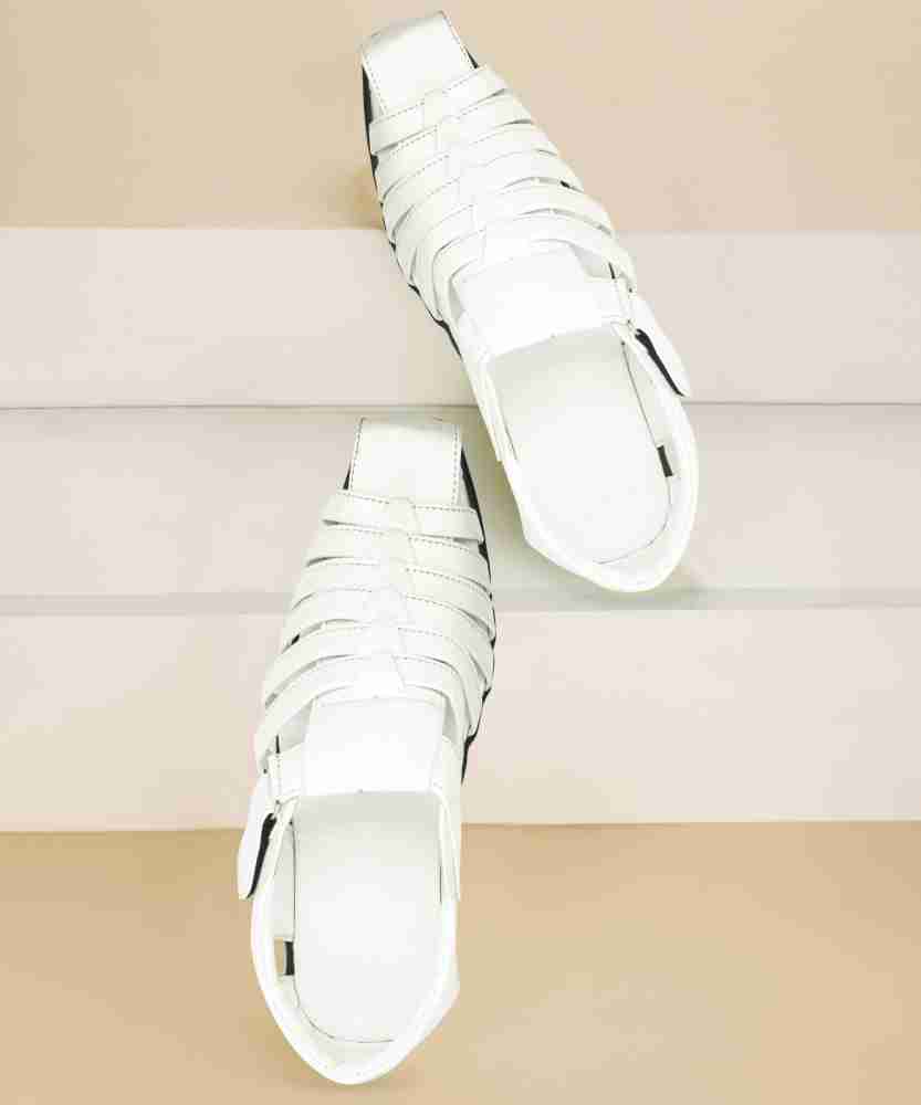 White sandals hot sale for mens online