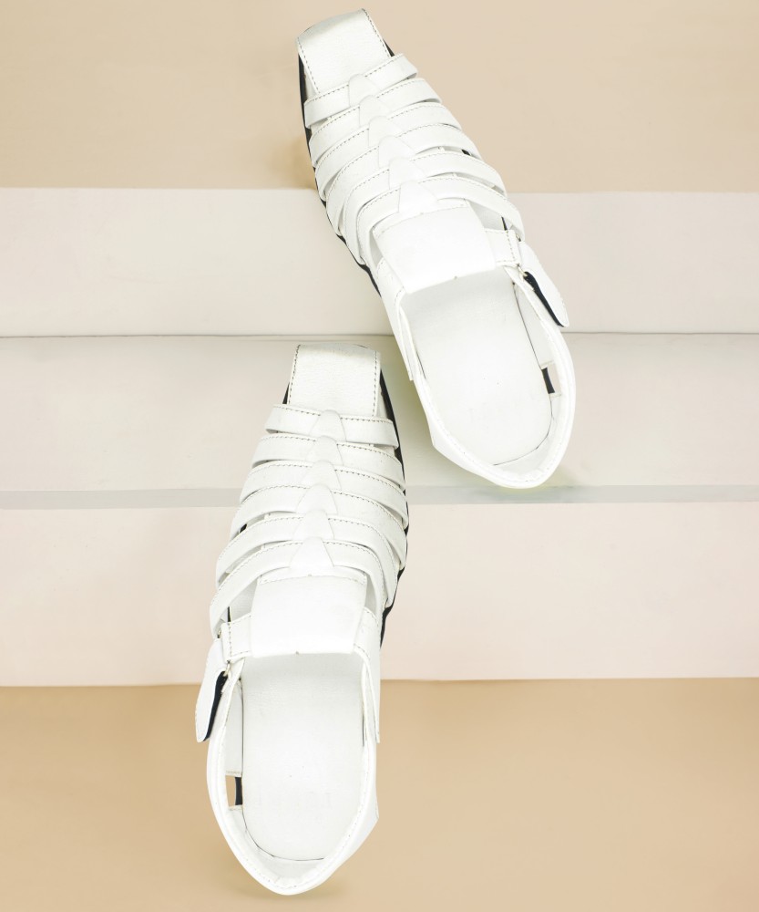 White sandals for mens online sale