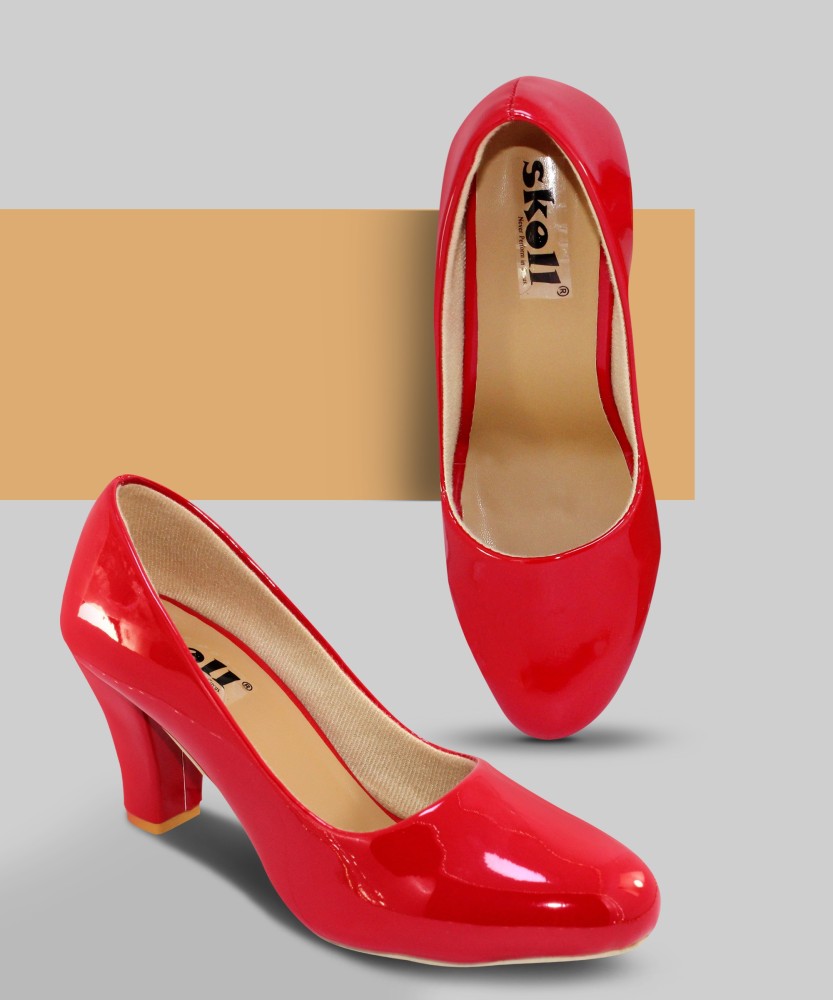 SKOLL Women Red Heels Buy SKOLL Women Red Heels Online at Best