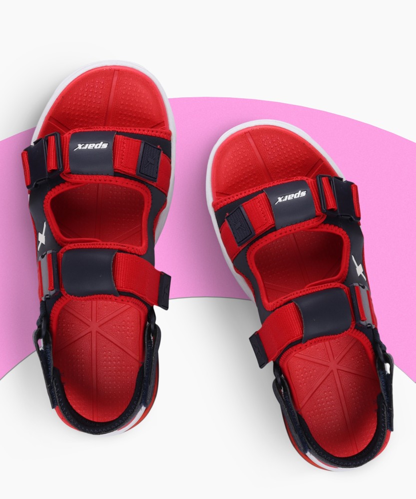 Shop Sandals/Floaters for Men Online - SM108 868 Black/Red | Furo Sports