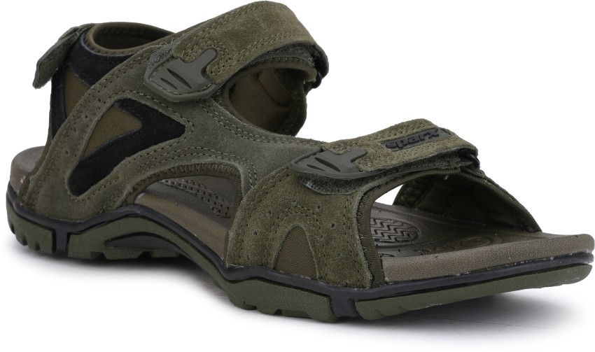 Sparx SS 506 Men Olive Black Sandals