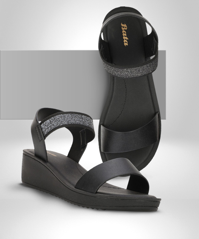 BATA Womens AERIAL SANDAL FLAT Black Sandal UK 3 5616506  Amazonin  Shoes  Handbags