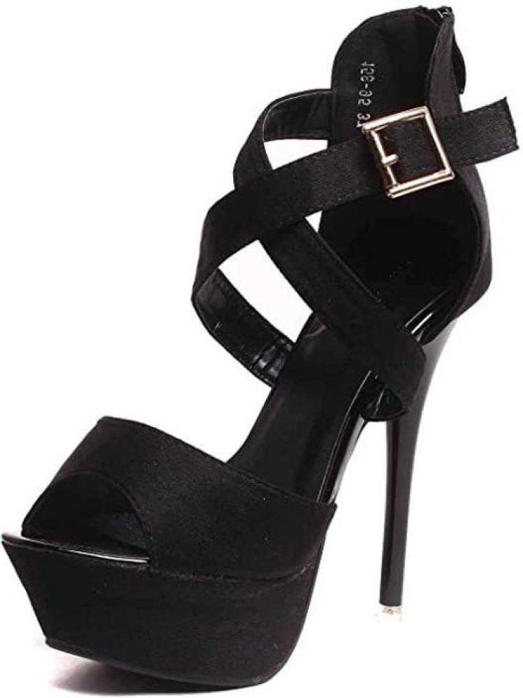 Klaur Melbourne Women Black Heels Buy Black Color Klaur