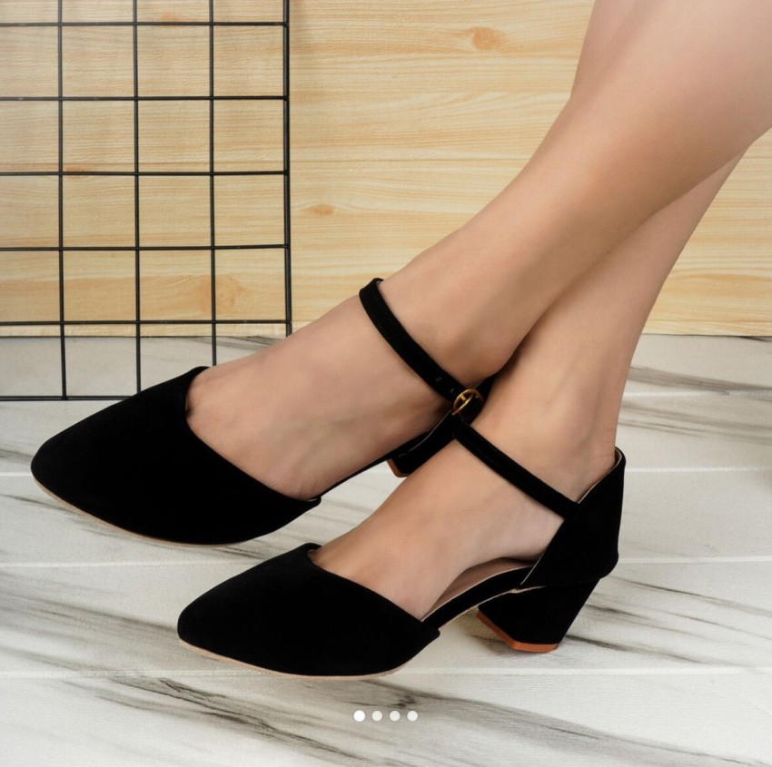 pannie pink Women Black Heels Buy pannie pink Women Black Heels