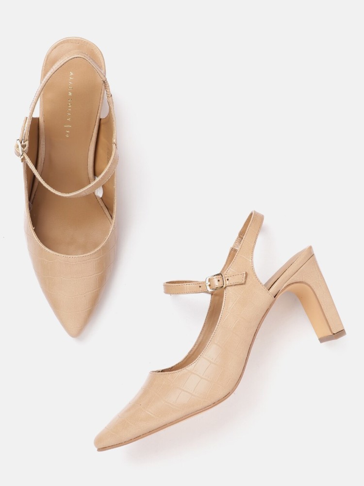 Allen solly block heels new arrivals