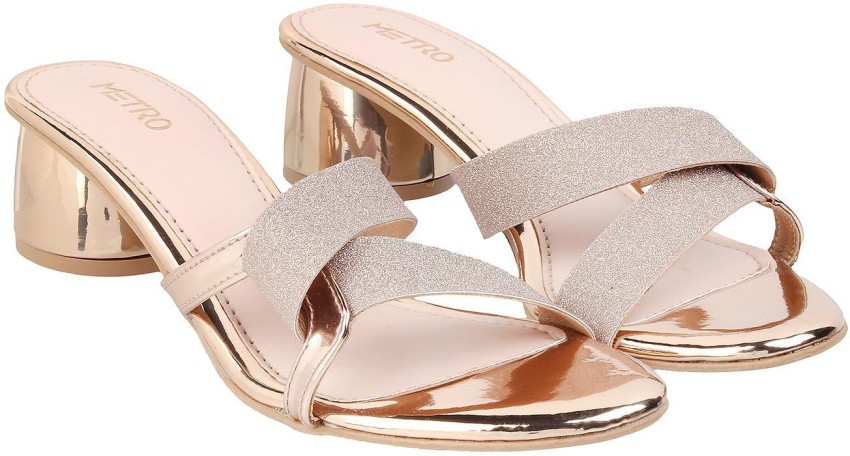 METRO Women Pink Heels Buy METRO Women Pink Heels Online at Best