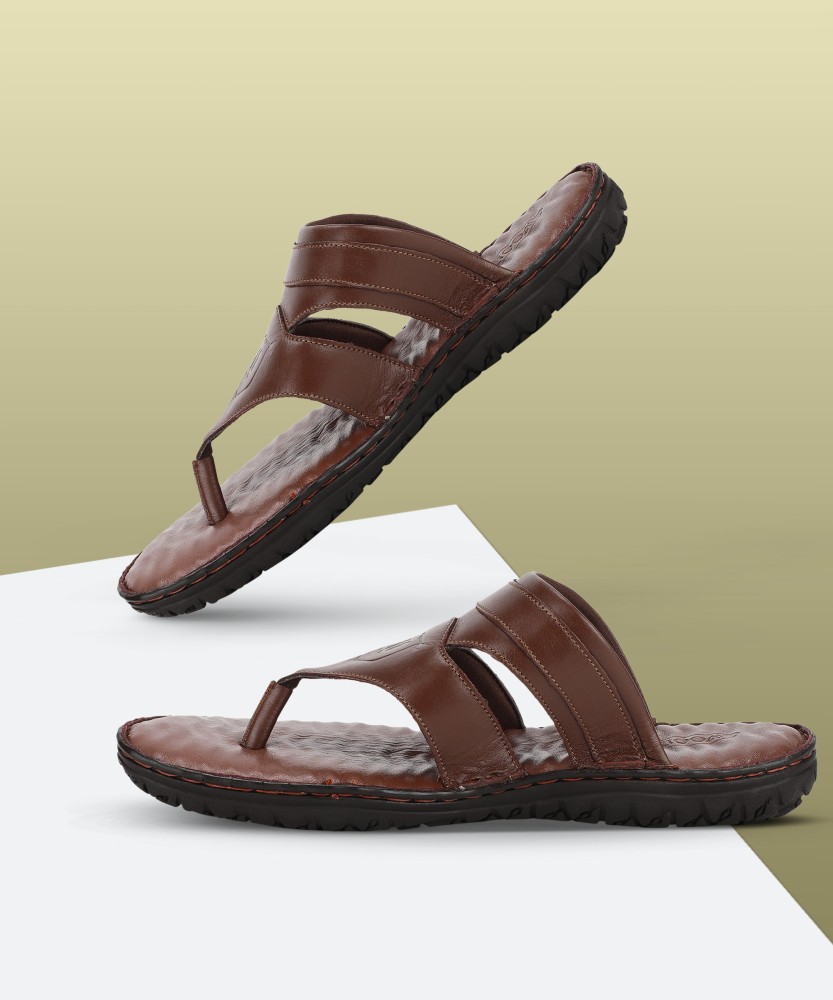 Flipkart men's leather discount sandals