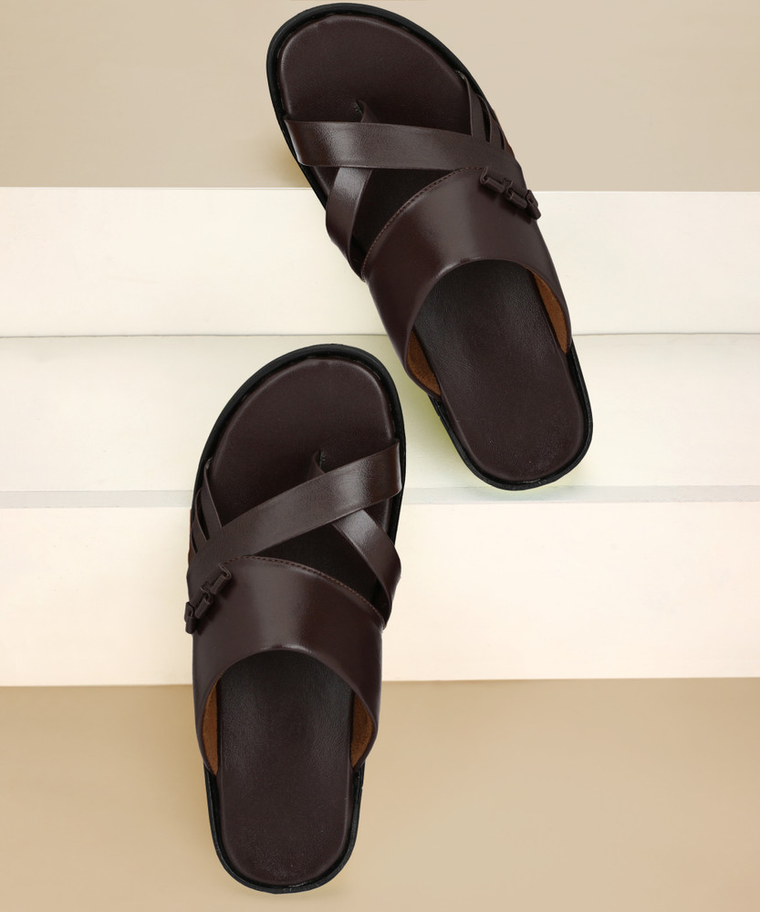 Flipkart leather chappals best sale