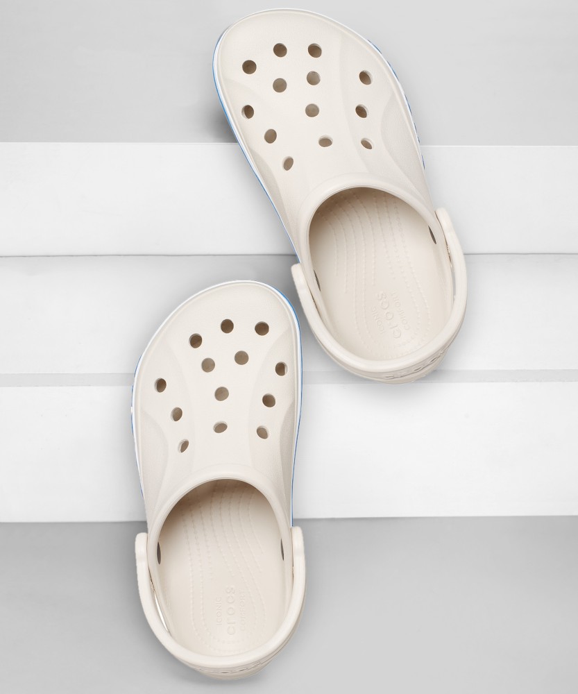 off brand white crocs