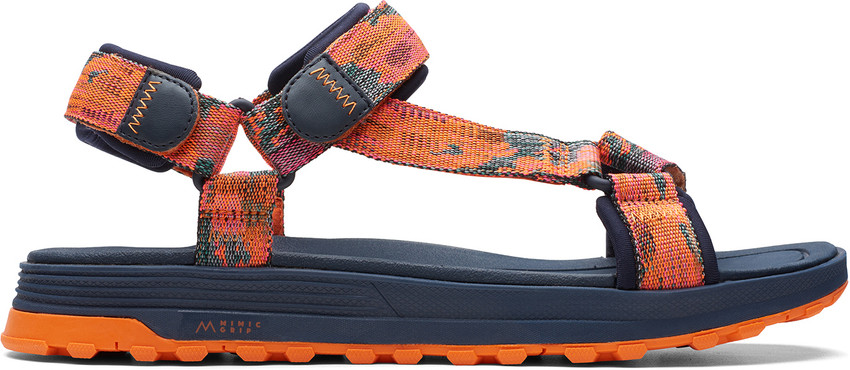 Clarks sandals clearance womens orange