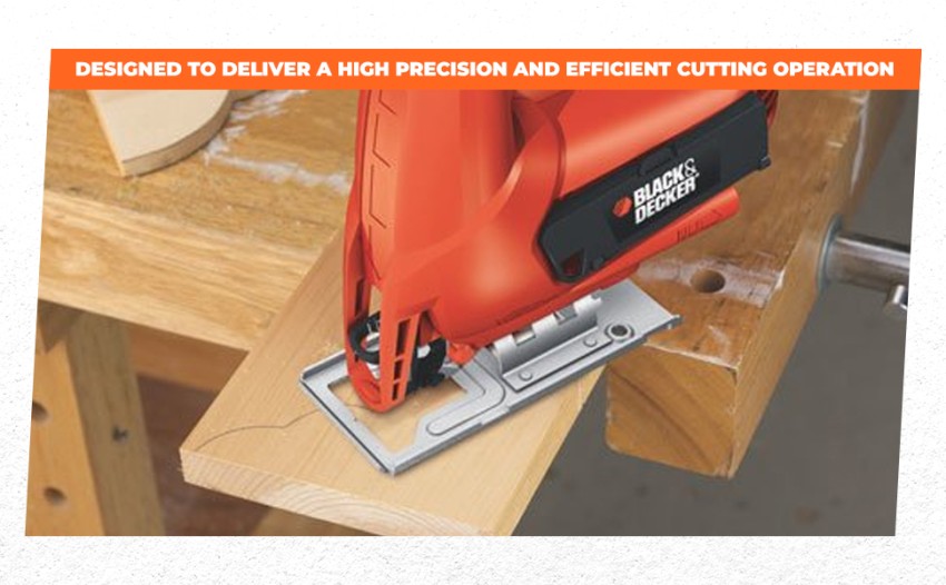 BLACK DECKER Ks900ekx IN 600w Jigsaw Machine 2 inch Straight line