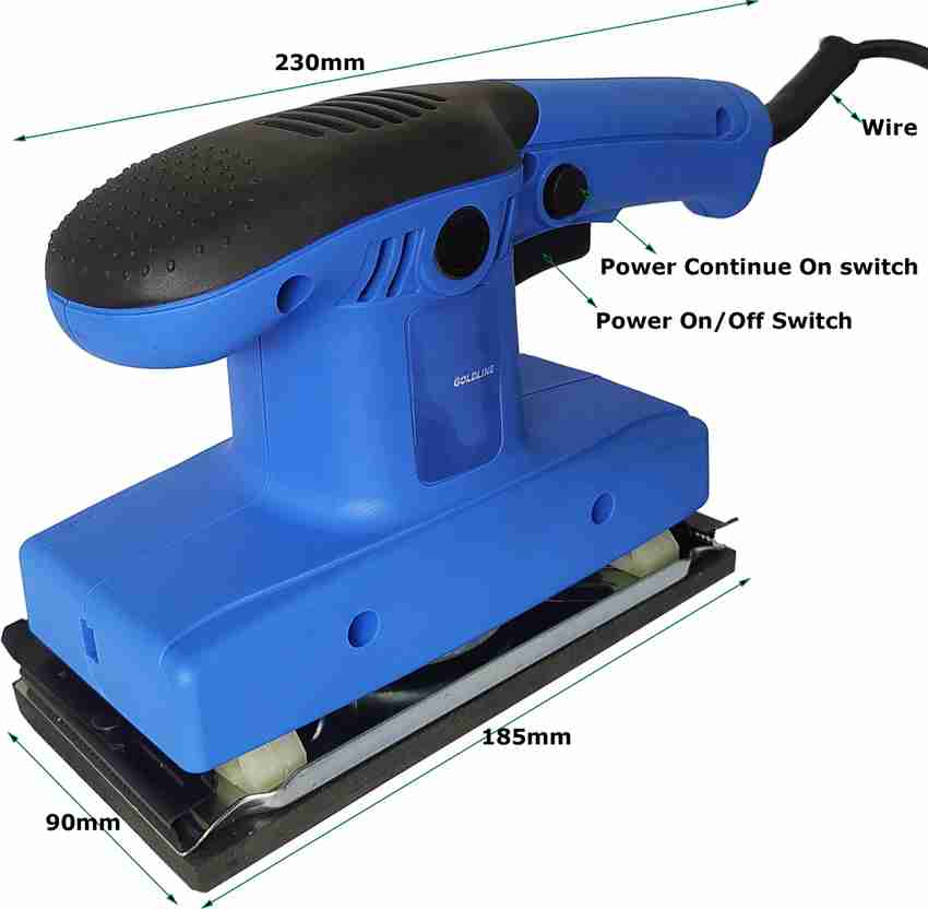 Square sales electric sander