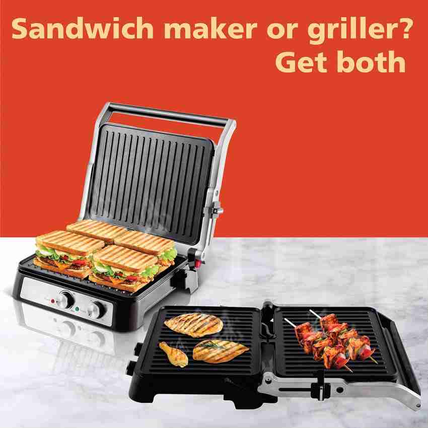 kiran 4 Slice Electric Commercial Sandwich Maker Grill Price in India - Buy  kiran 4 Slice Electric Commercial Sandwich Maker Grill Online at