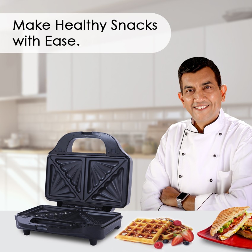 WONDERCHEF Prato Plus 3-in-1 Sandwich, Grill, Waffle Price in