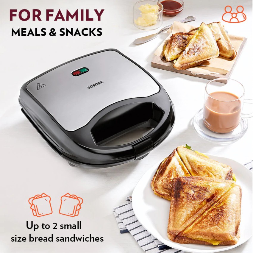 Buy Grill Sandwich Makers & Waffle Makers Online at Great Prices - Borosil