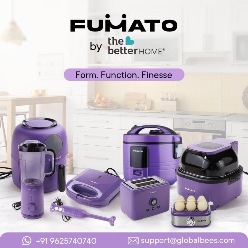 The Better Home Fumato Breakfast Combo, Toaster,Egg Maker