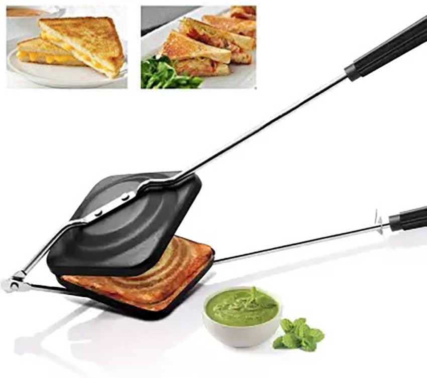 Fastage Non-Stick Aluminium Grill Sandwich Toaster,Sandwich Maker,Gas  Toaster,Gas Griller,Griller,Bread Griller 
