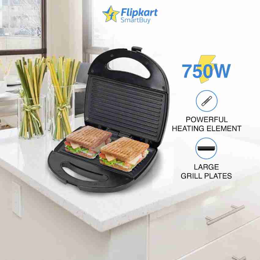 Flipkart SmartBuy Panini Grill Sandwich Maker Price in India - Buy Flipkart  SmartBuy Panini Grill Sandwich Maker Online at