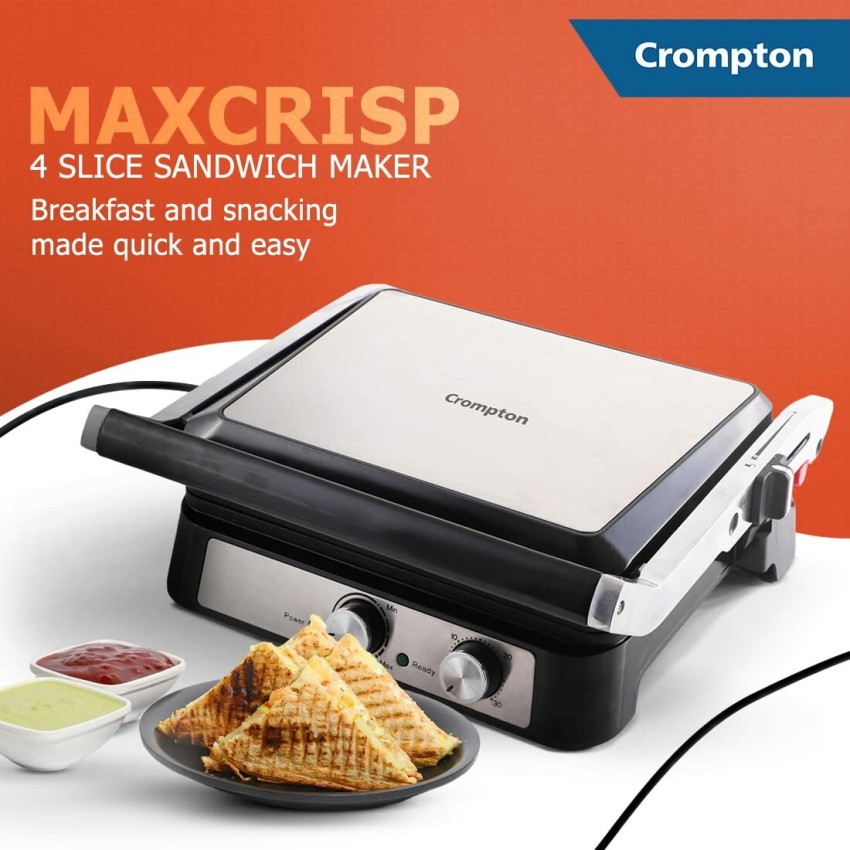 How to Use A Sandwich Maker the Right Way? - Crompton