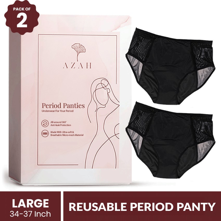 Sirona Reusable Period Panties for Women – All Sizes, Leak Proof  Protection
