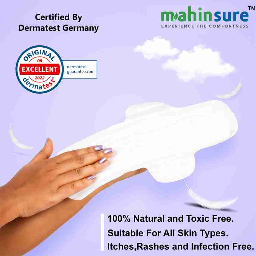 Extra Sure Azah Rash-Free Sanitary Pads for women, Organic Cotton Pads  Sanitary Pad, Buy Women Hygiene products online in India
