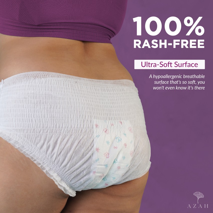 AZAH Disposable Period Panties 12 Hours Complete Protection