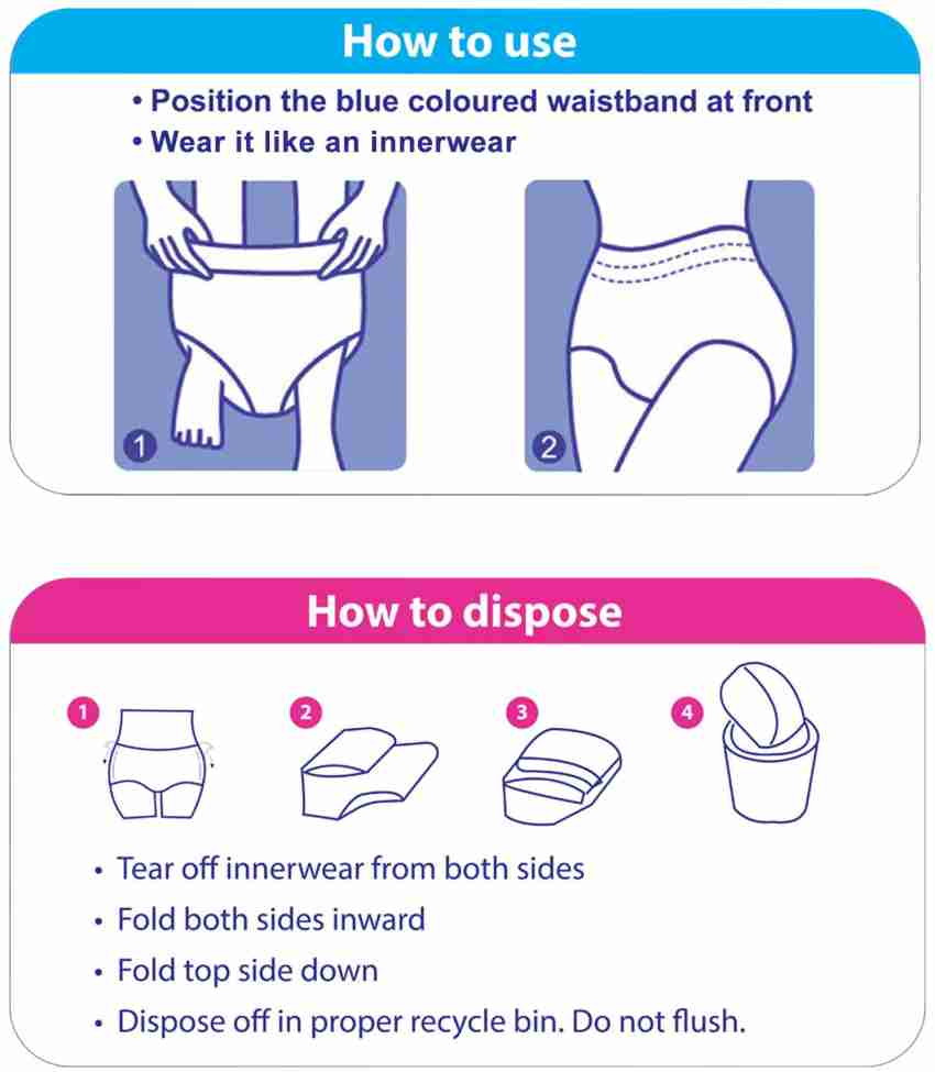 Clovia Disposable Period Panties For Heavy Flow