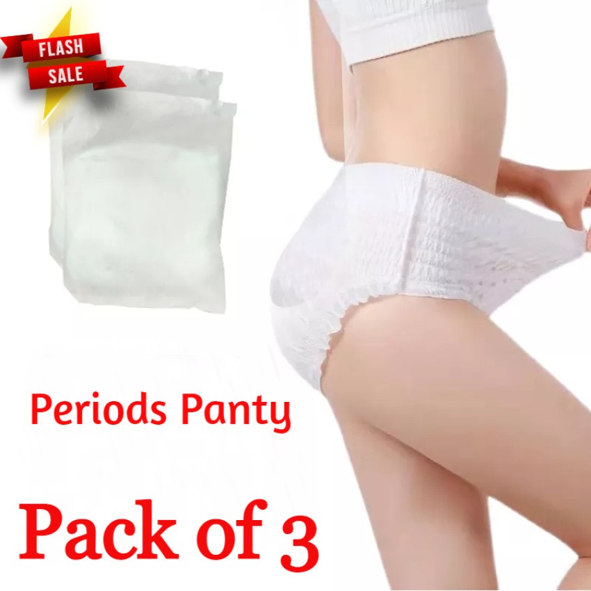 mems care Period Panty Super Absorbent, Heavy Flow Disposable Overnight  Panties Sanitary Pad, Buy Women Hygiene products online in India
