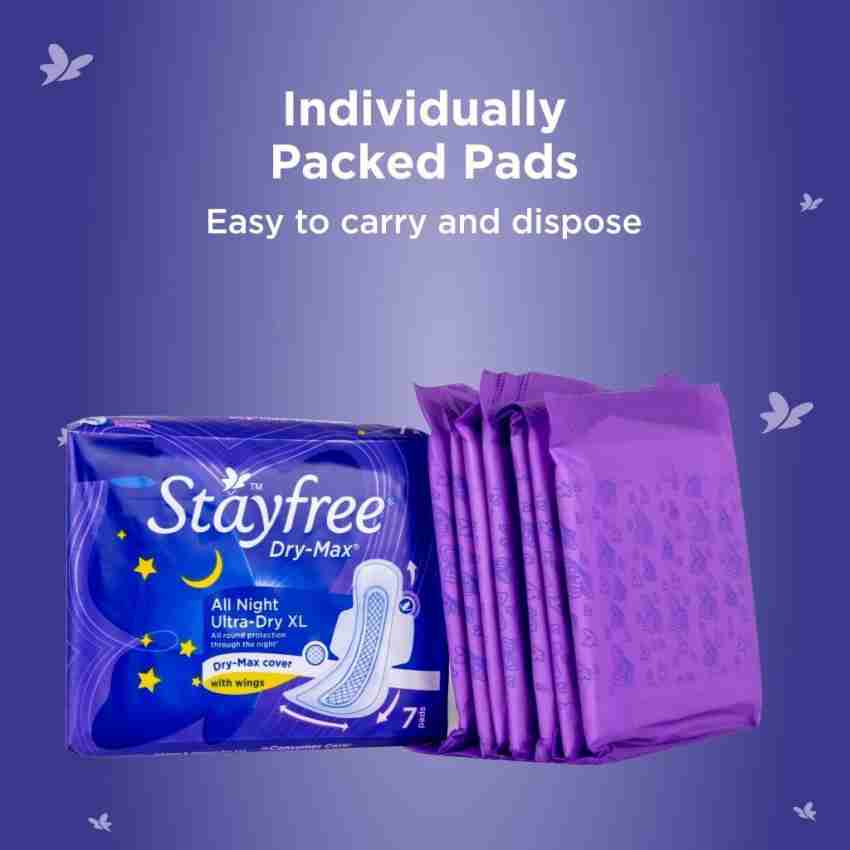 Always Over Night Pads - 7 ea