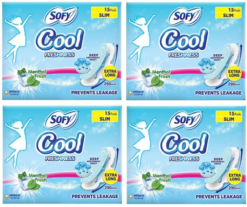 Sofy Cool Sanitary Napkin Extra Long - 54 Pads (290mm)