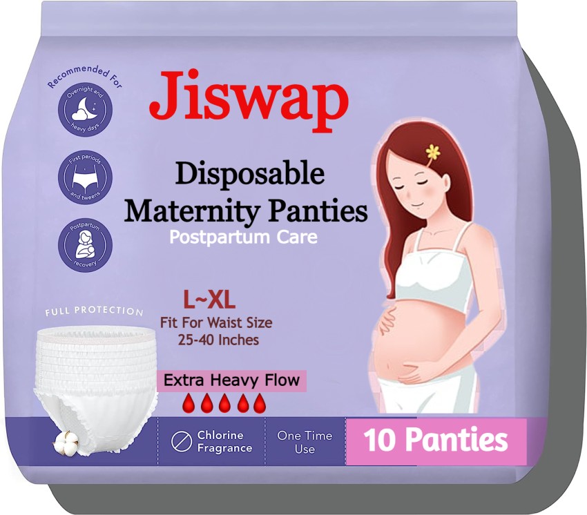 Jiswap Maternity pad Panties,Postpartum Panties for Women
