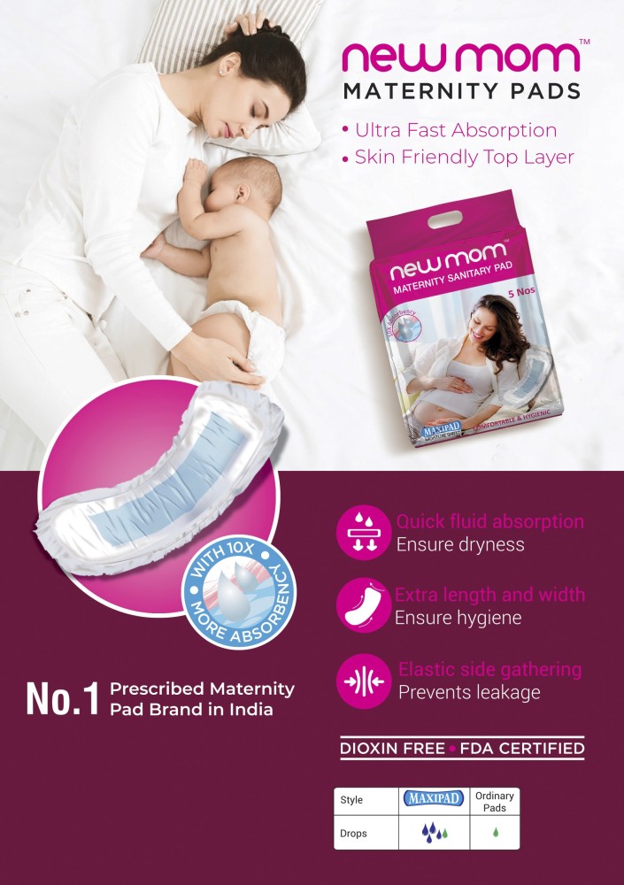 Newmom Disposable Pad Fixator-XX-Large-For Hip Circumference of 113 cm -  124 cm Pantyliner, Buy Women Hygiene products online in India