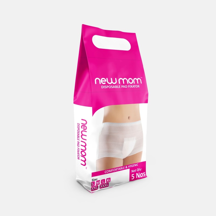 Newmom Disposable Pad Fixator-XX-Large-For Hip Circumference of 113 cm -  124 cm Pantyliner, Buy Women Hygiene products online in India