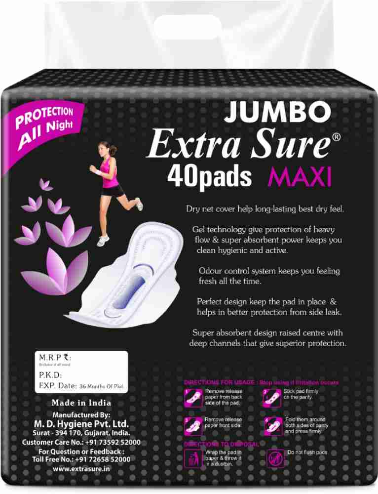 Sanitary Pad Jumbo Pack at Rs 109.25/packet, Ultra Thin Sanitary Pad in  Surat