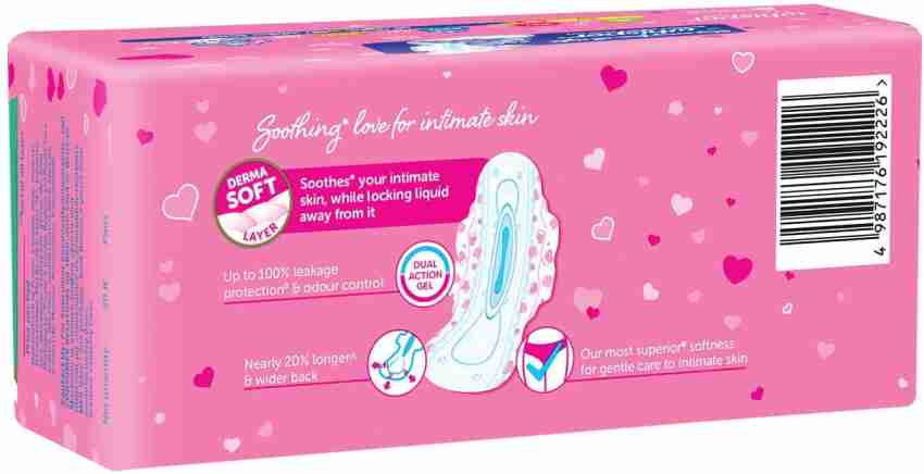Buy Whisper Ultra Skinlove Soft Sanitary Pads For Women,15 Thin