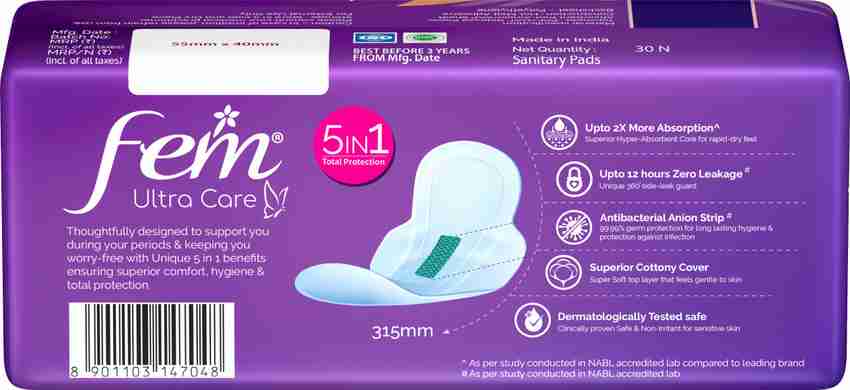Fem pads clearance