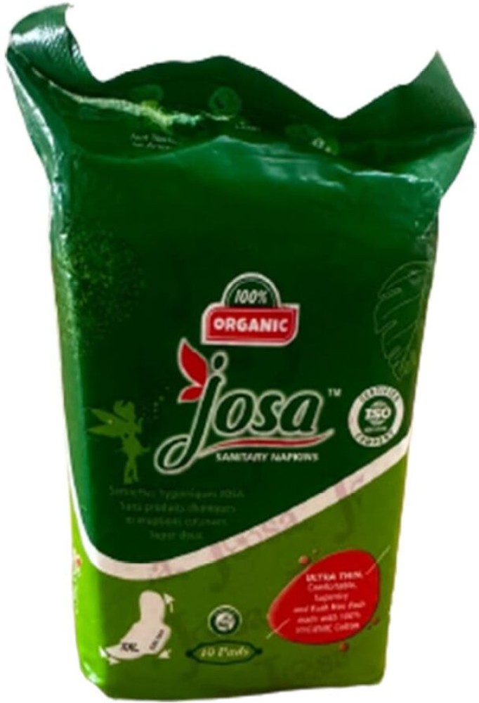 Josa Assorted Sizes Organic Sanitary Pads – Josapads