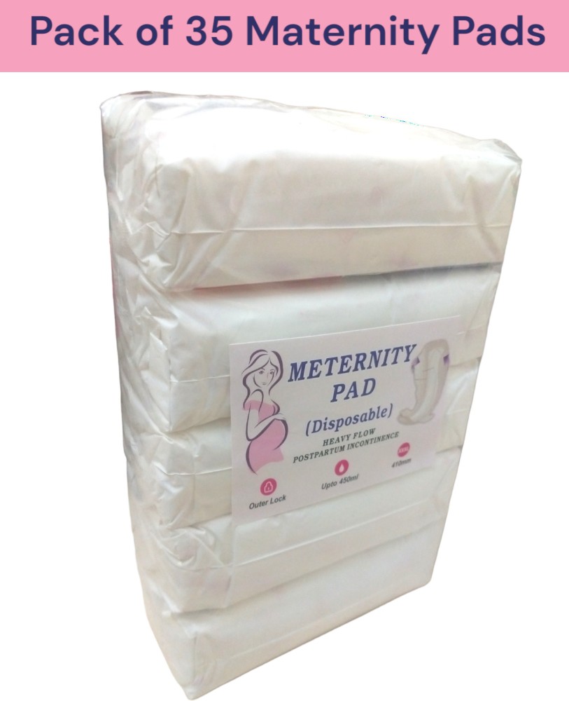 safe women After Delivery Pad - Pack of 35- Maternity Pad For New Mom Sanitary  Pad, Buy Women Hygiene products online in India