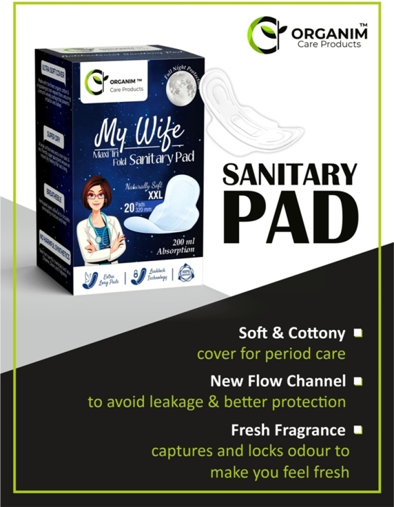 Buffy Tri Fold Maxi 280mm Sanitary Pad, Buy Women Hygiene products online  in India