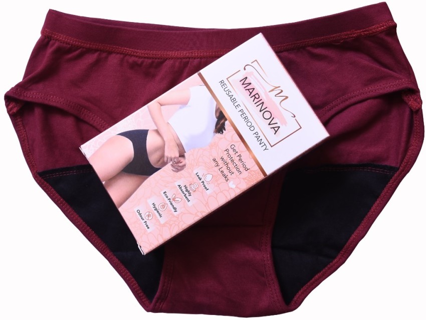 Marinova Reusable, Leak Proof Period Panty Girls & Women, 5 Layer  Panty,XS(22-25 Inch) Pantyliner, Buy Women Hygiene products online in  India