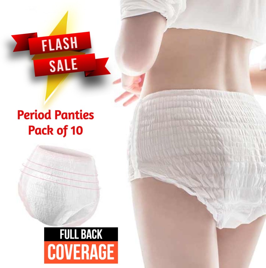 Jiswap Period Panty For Traveling , Heavy Flow Disposable