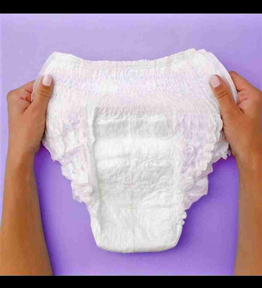 Jiswap Super Absorbent Disposable Period Panties for Women with 12