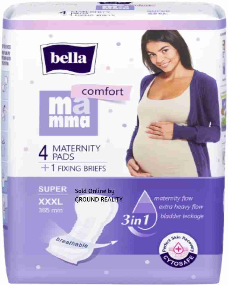 LADY HAWK 12 Pads + 3 Panty Bella Mamma Comfort Super Maternity Pads  Imported Bella Mamma Sanitary Pad, Buy Women Hygiene products online in  India