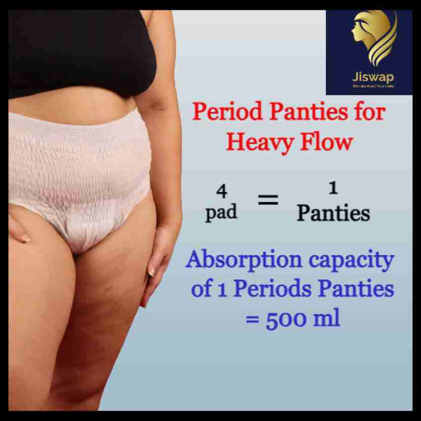 Jiswap Disposable Period Panties with 12 Hr Protection (Free Size) hygiene  products, Sanitary Pad, Buy Women Hygiene products online in India