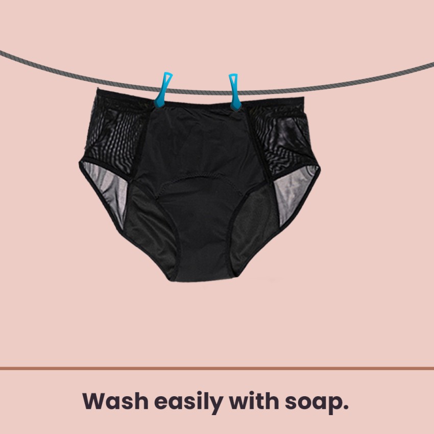AZAH Reusable Period Panties for Women, Day & Night Comfort, Leak Proof, XXL, Sanitary Pad, Buy Women Hygiene products online in India
